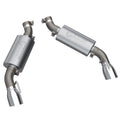 QTP axle-back exhaust detail