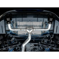 AWE Tuning cat-back exhaust close-up