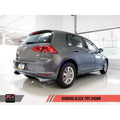 AWE Tuning exhaust installed view