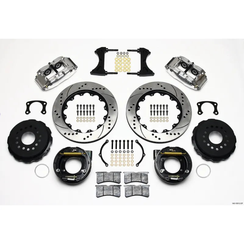 Wilwood polished auto part
