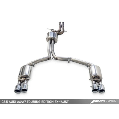 AWE Tuning silver exhaust