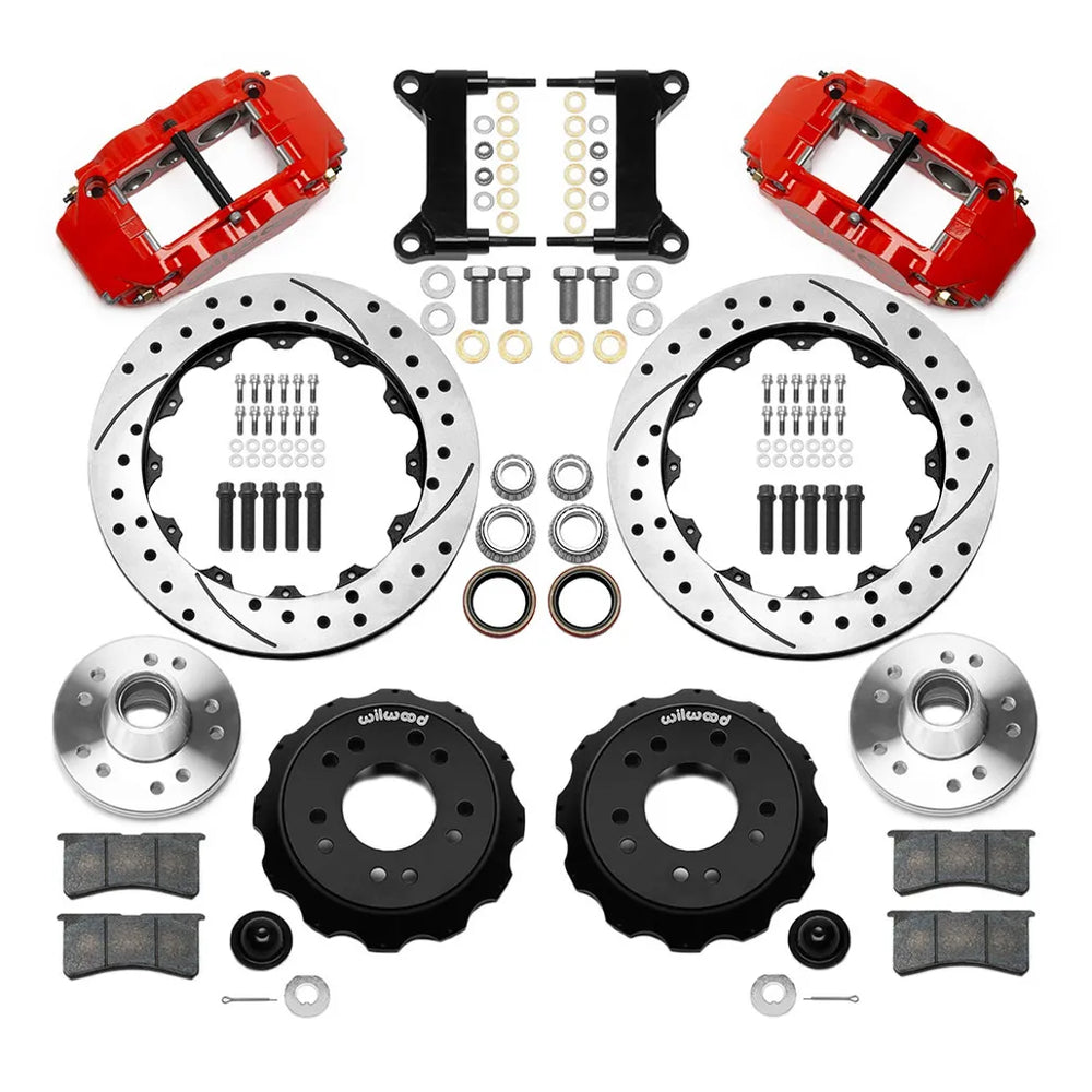 Wilwood red auto part