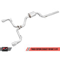 AWE Tuning exhaust close-up