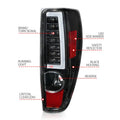 ANZO tail light close-up