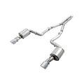 AWE Tuning exhaust installed view