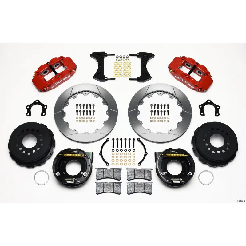 Wilwood red auto part