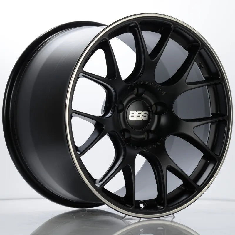 BBS black auto part