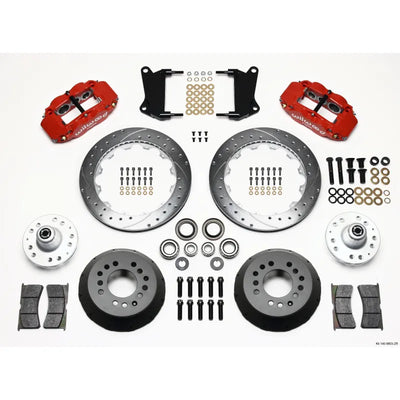Wilwood red auto part