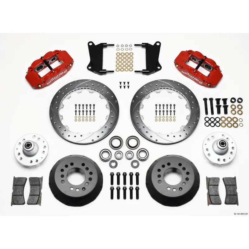 Wilwood red auto part