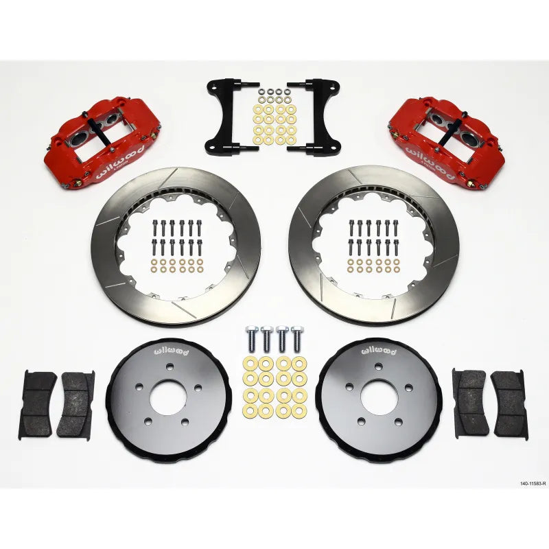Wilwood red auto part