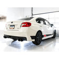 AWE Tuning exhaust installed view