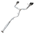 AWE Tuning exhaust installed view