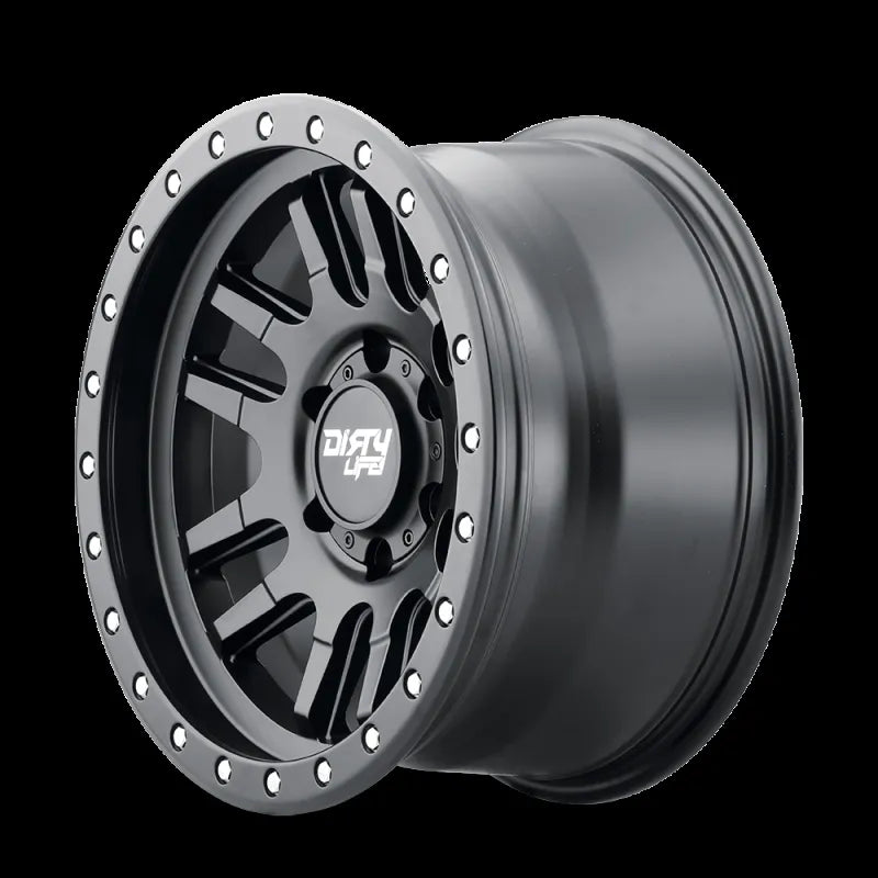 Dirty Life Wheels black auto part