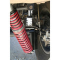 Synergy control arms installed view