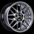 BBS black auto part