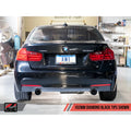AWE Tuning axle-back exhaust close-up