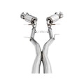 AWE Tuning cat-back exhaust installed view