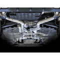 AWE Tuning exhaust detail