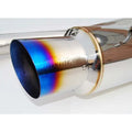 Invidia cat-back exhaust close-up