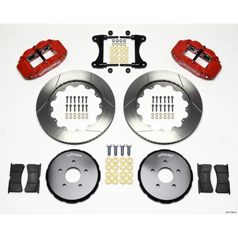 Wilwood red auto part