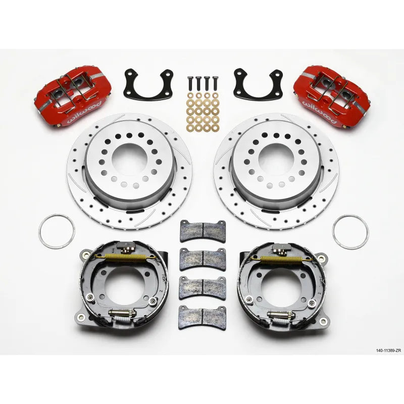 Wilwood red auto part