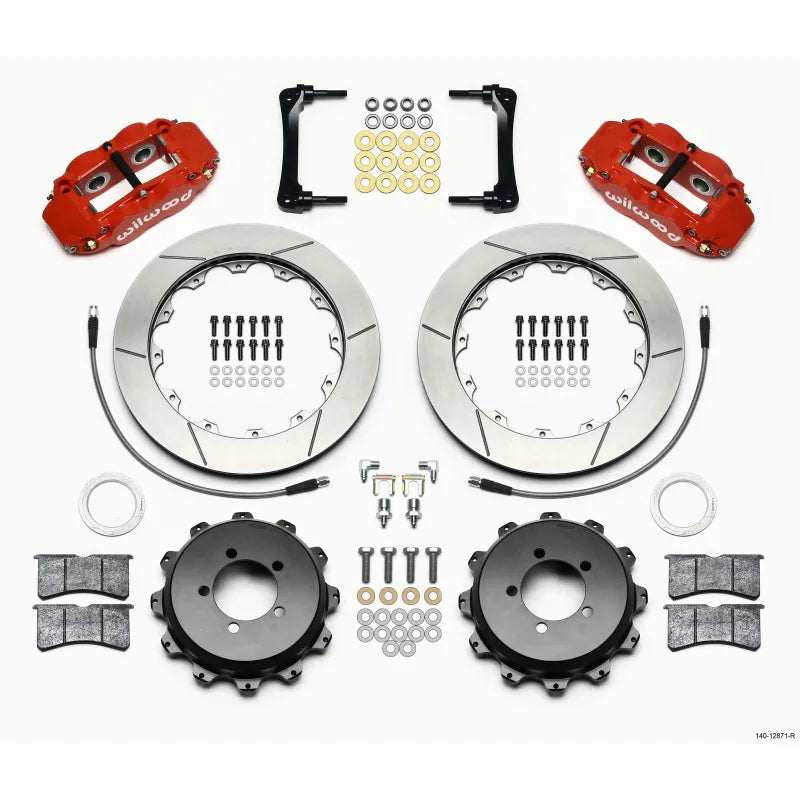 Wilwood red auto part