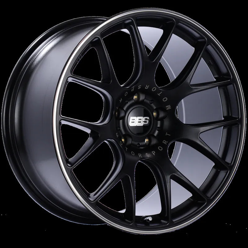 BBS black auto part