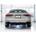 AWE Tuning exhaust installed view