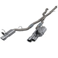 QTP cat-back exhaust detail