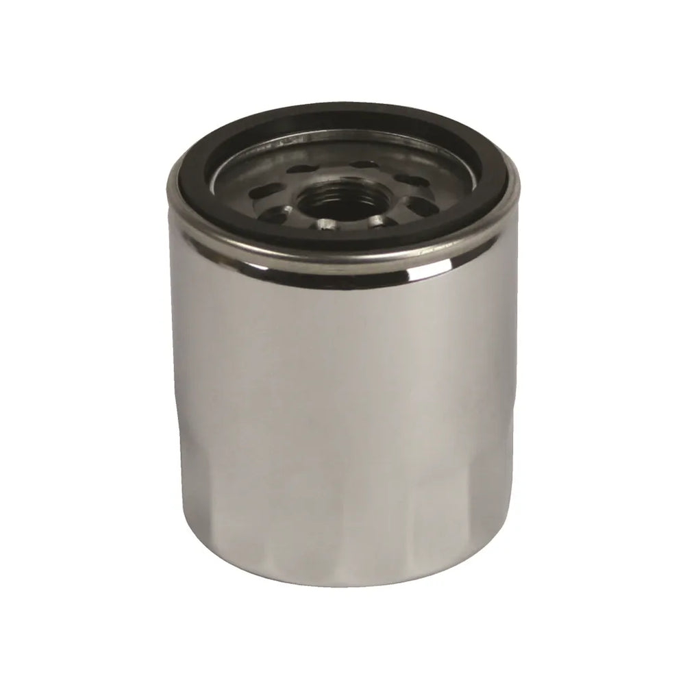 Moroso chrome oil filter