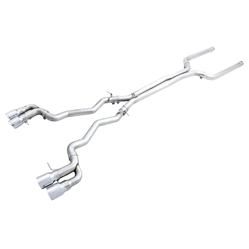 AWE Tuning silver cat-back exhaust