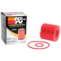 K&N Engineering oil filter installed view