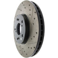 Stoptech auto part installed view