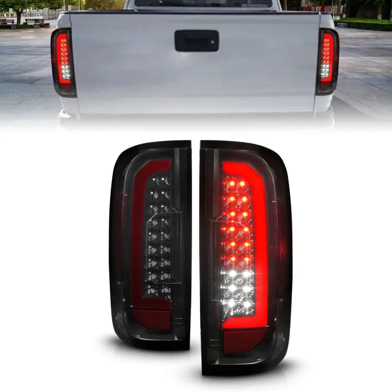 ANZO black tail light