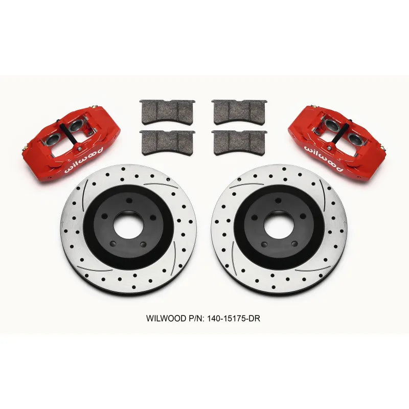Wilwood red auto part