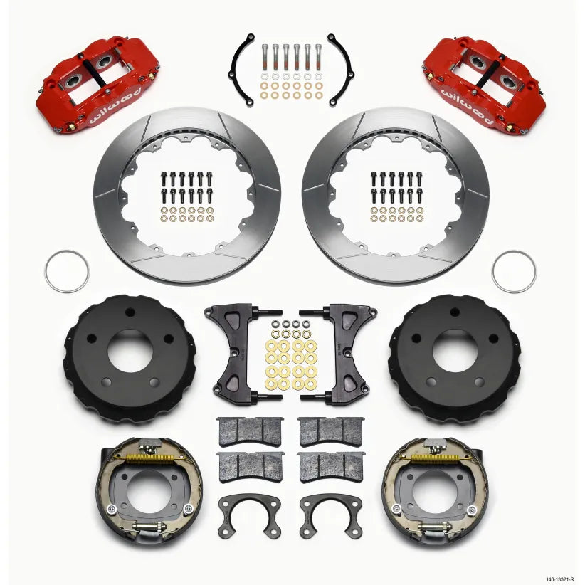 Wilwood red auto part