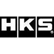 HKS red auto part