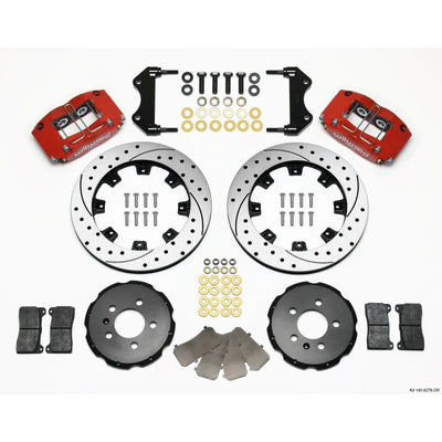 Wilwood red auto part