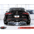 AWE Tuning exhaust close-up