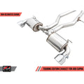 AWE Tuning exhaust detail