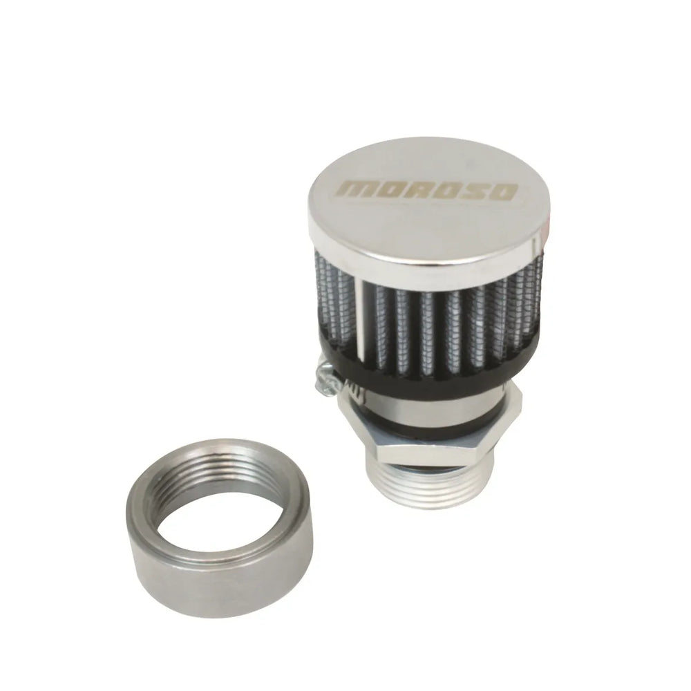 Moroso chrome auto part