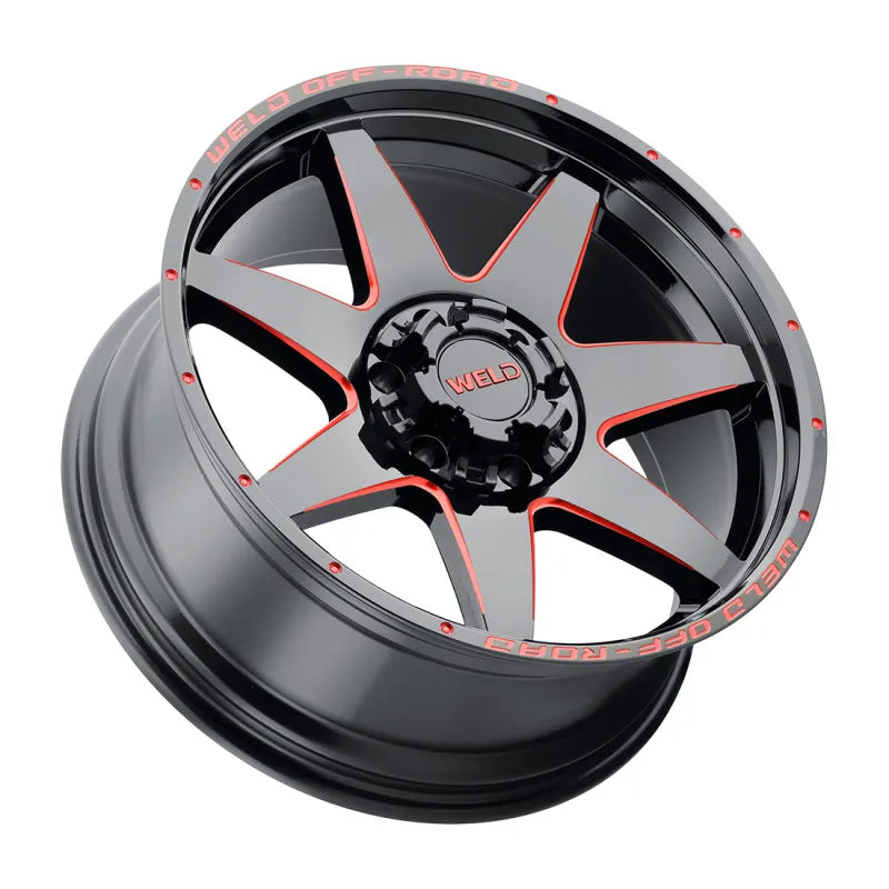 Weld black auto part