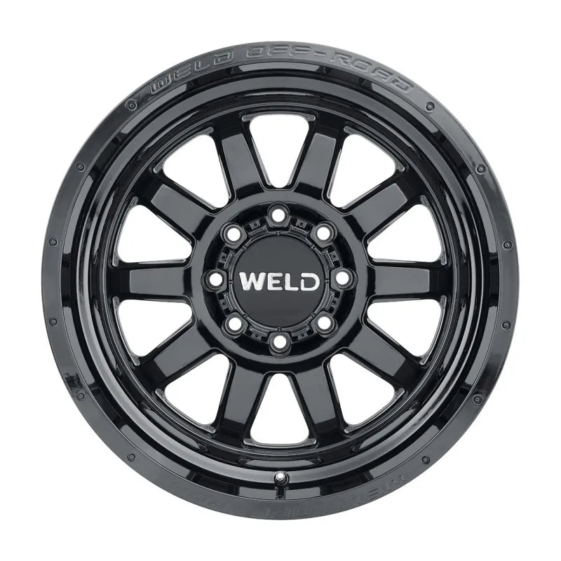 Weld black auto part