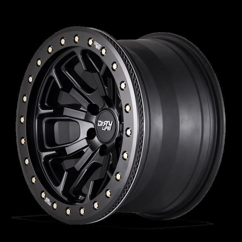 Dirty Life Wheels black auto part