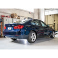 AWE Tuning exhaust installed view