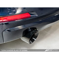 AWE Tuning exhaust installed view