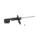 KYB shock absorber close-up