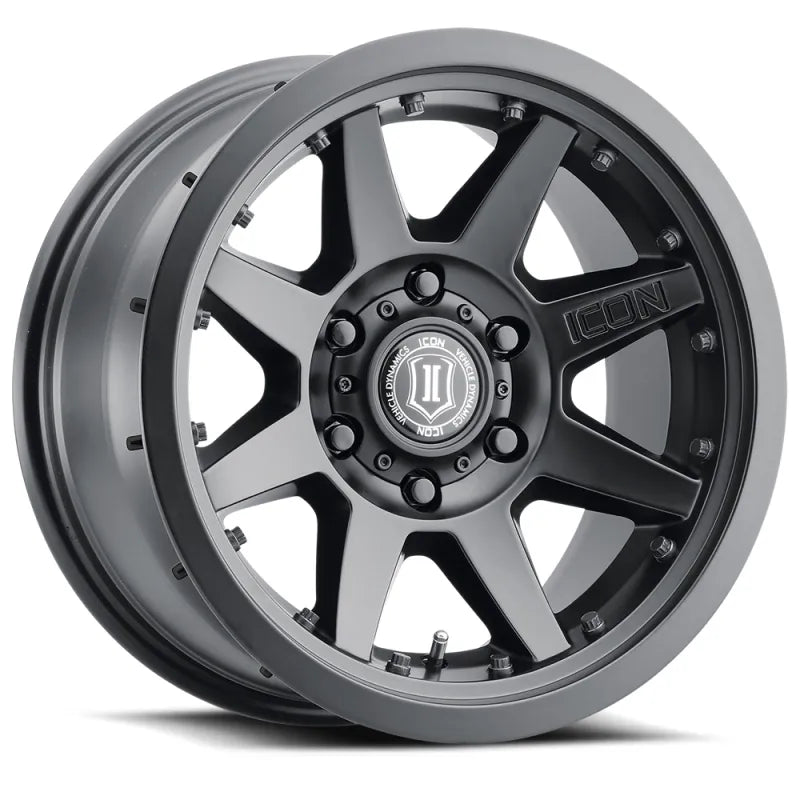 ICON black auto part