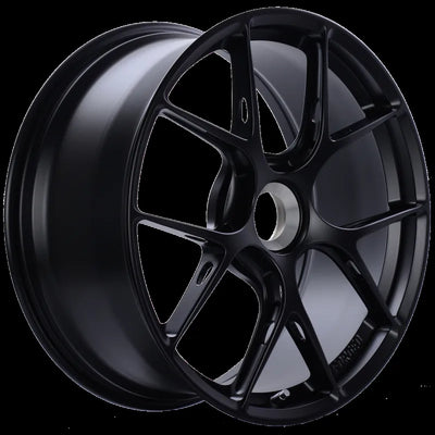 BBS black auto part
