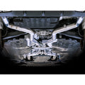 AWE Tuning exhaust detail